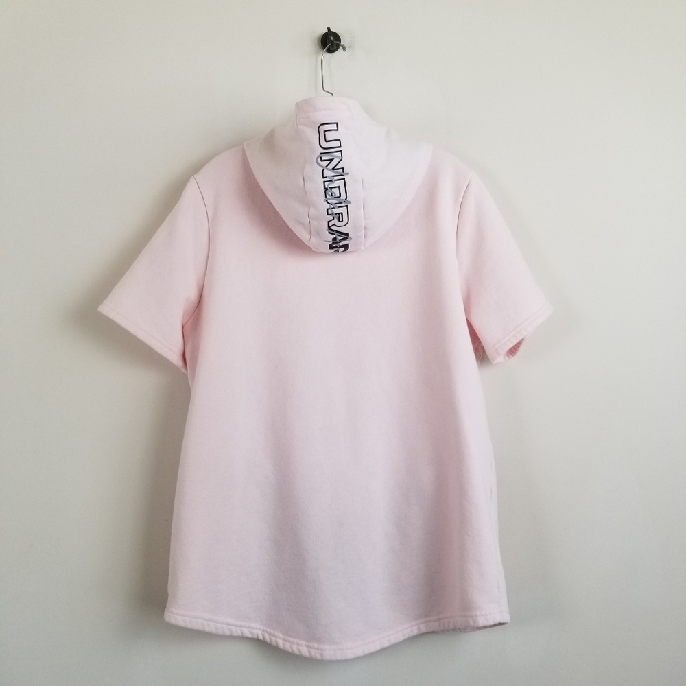 Under Armour Short Sleeve Hoodie XL Loose - Picture 3 of 4